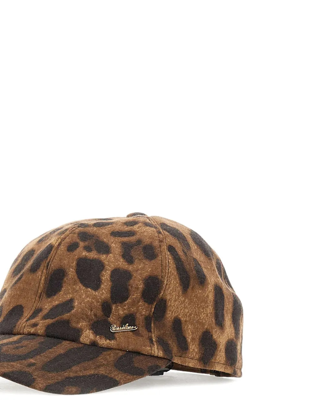 Borsalino  leopard-print baseball cap