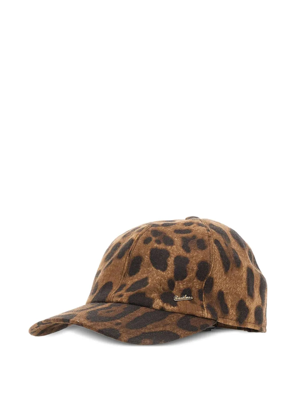 Borsalino  leopard-print baseball cap