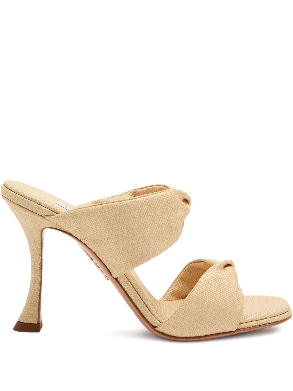 Aquazzura  95mm twist-detail high-heel sandals
