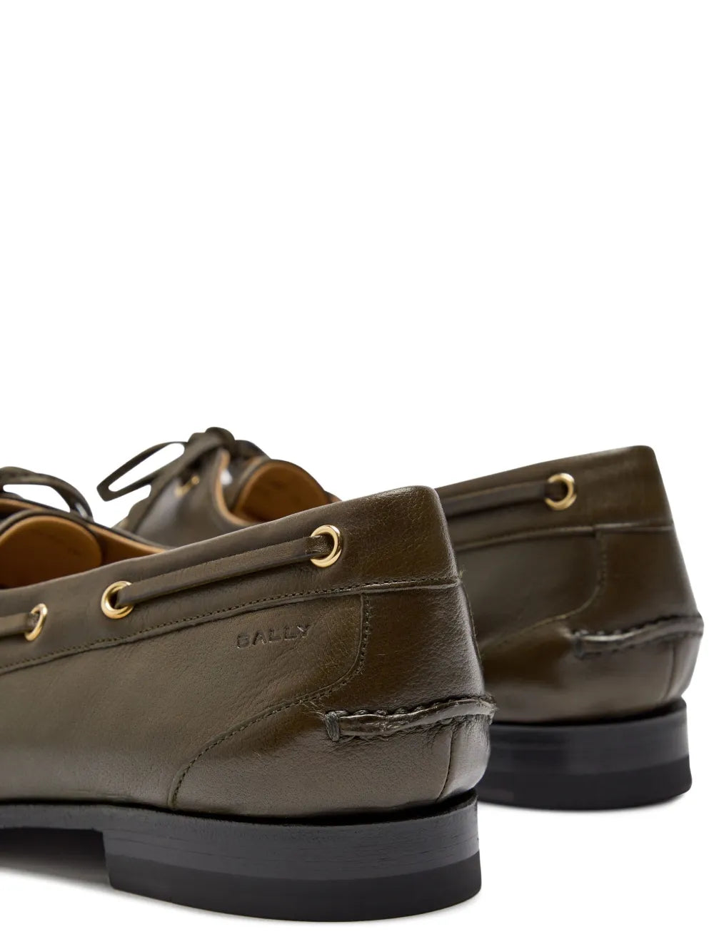 Bally  Pathy leather lace-up loafers