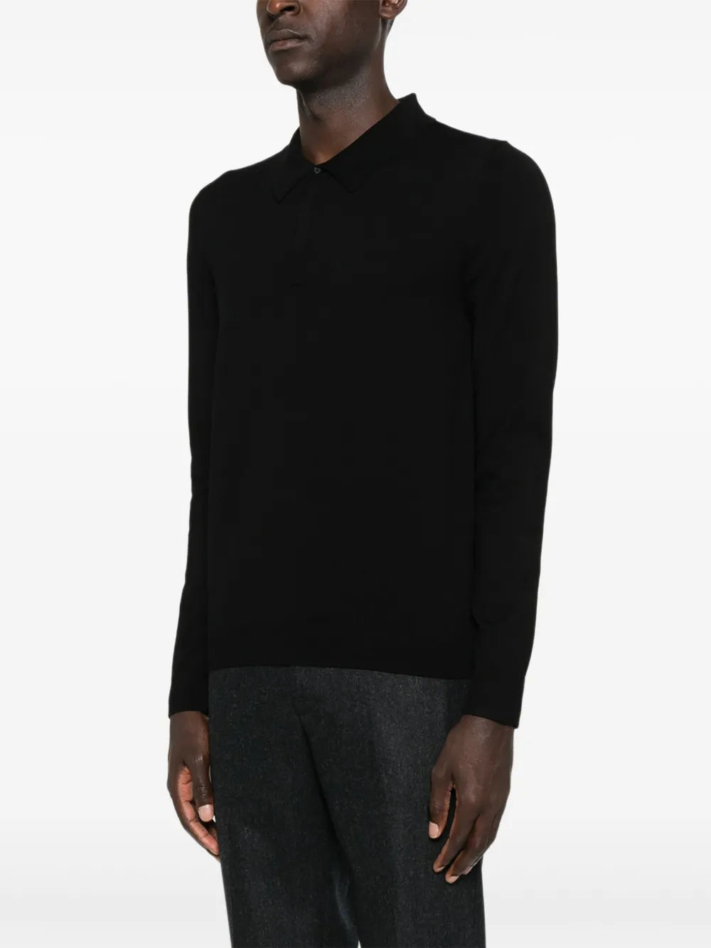 BOSS long-sleeve polo shirt