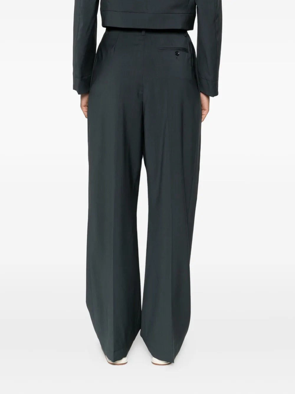 Barena  pleated-front trousers