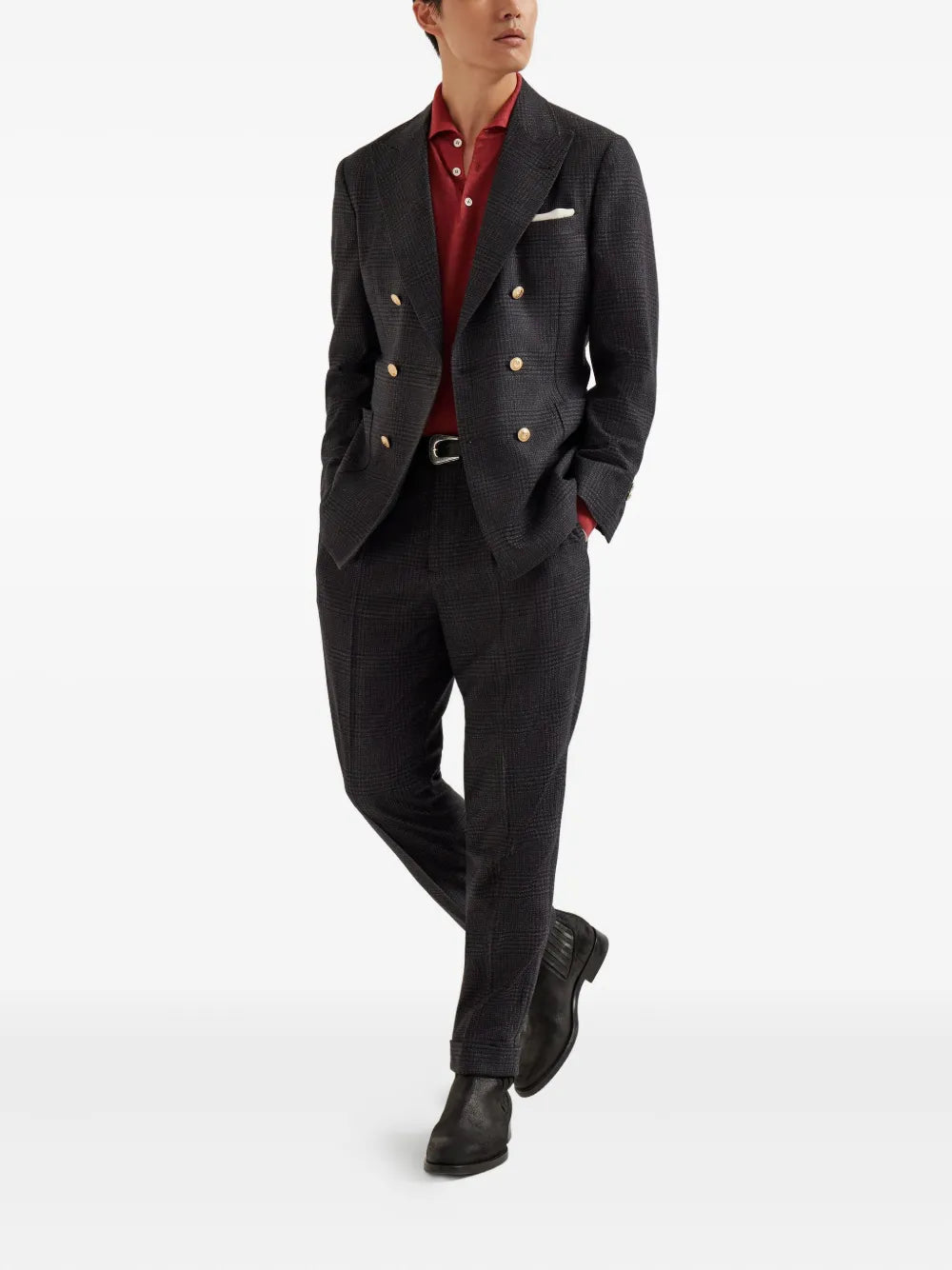Brunello Cucinelli  long-sleeve polo shirt