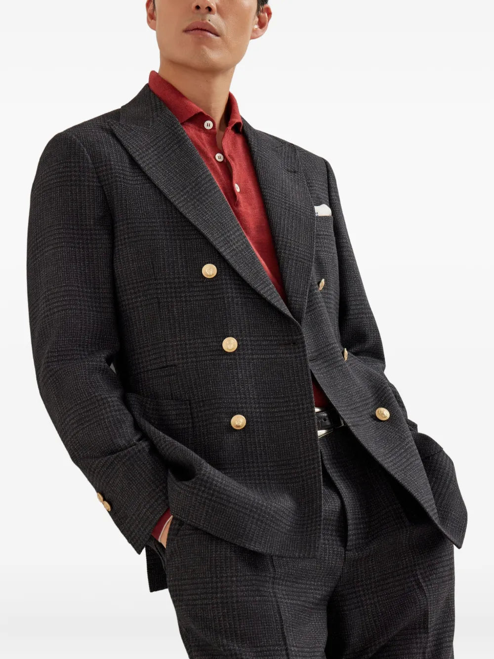 Brunello Cucinelli  long-sleeve polo shirt