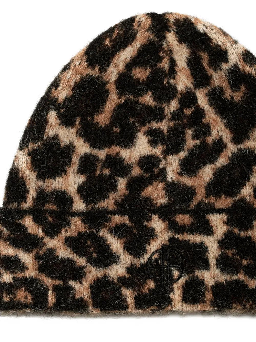 ANINE BING  Elia leopard-print beanie