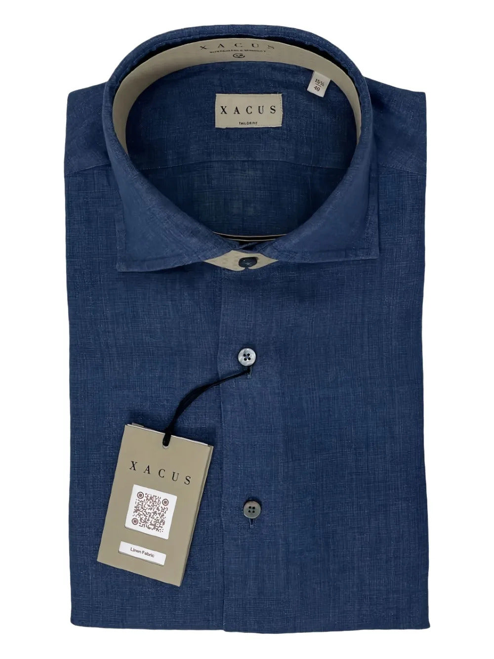 Xacus  point-collar buttoned shirt