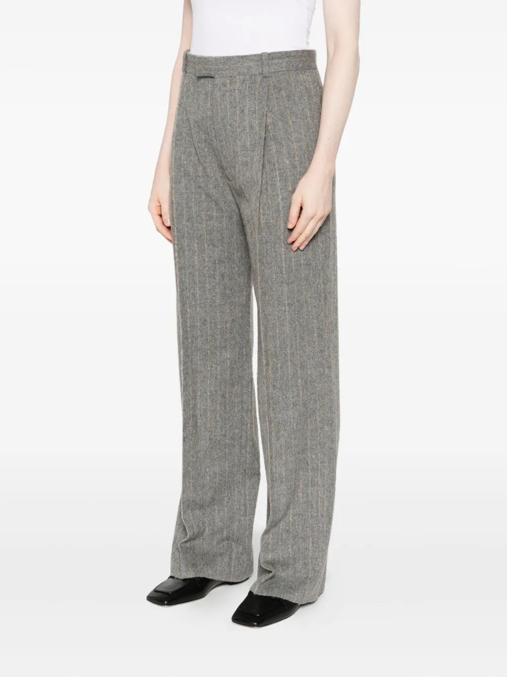 Carven  pinstripe wool trousers