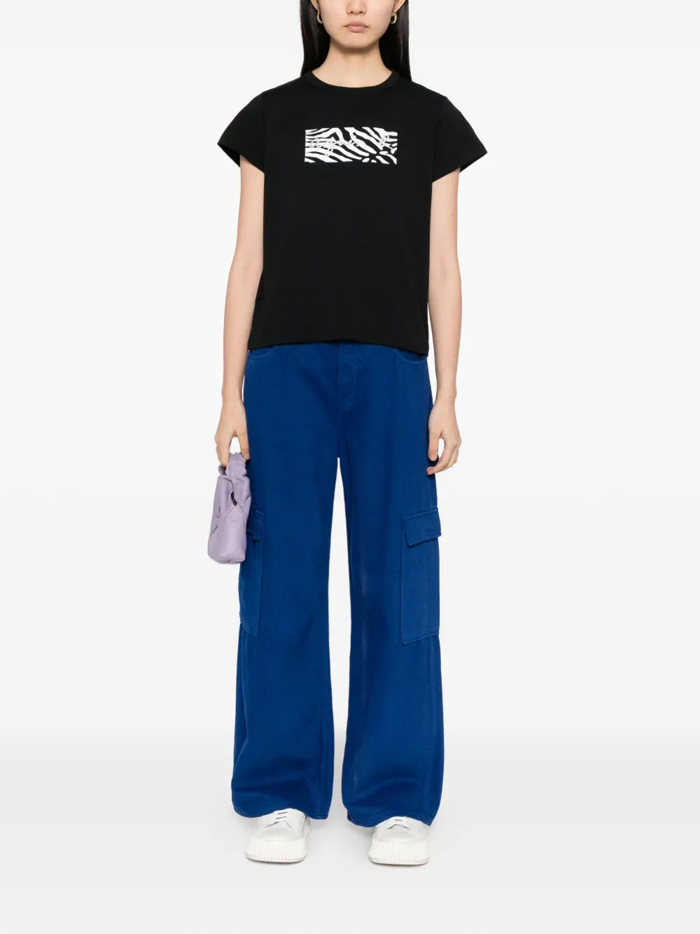 agnès b.  logo-print cotton T-shirt