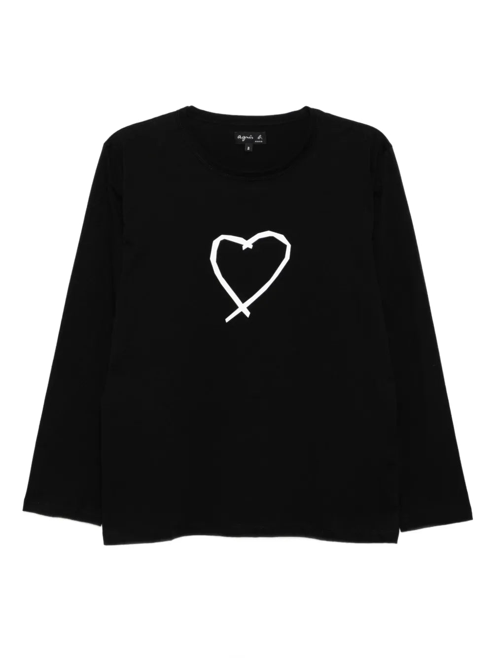 agnès b.  graphic-print cotton T-shirt