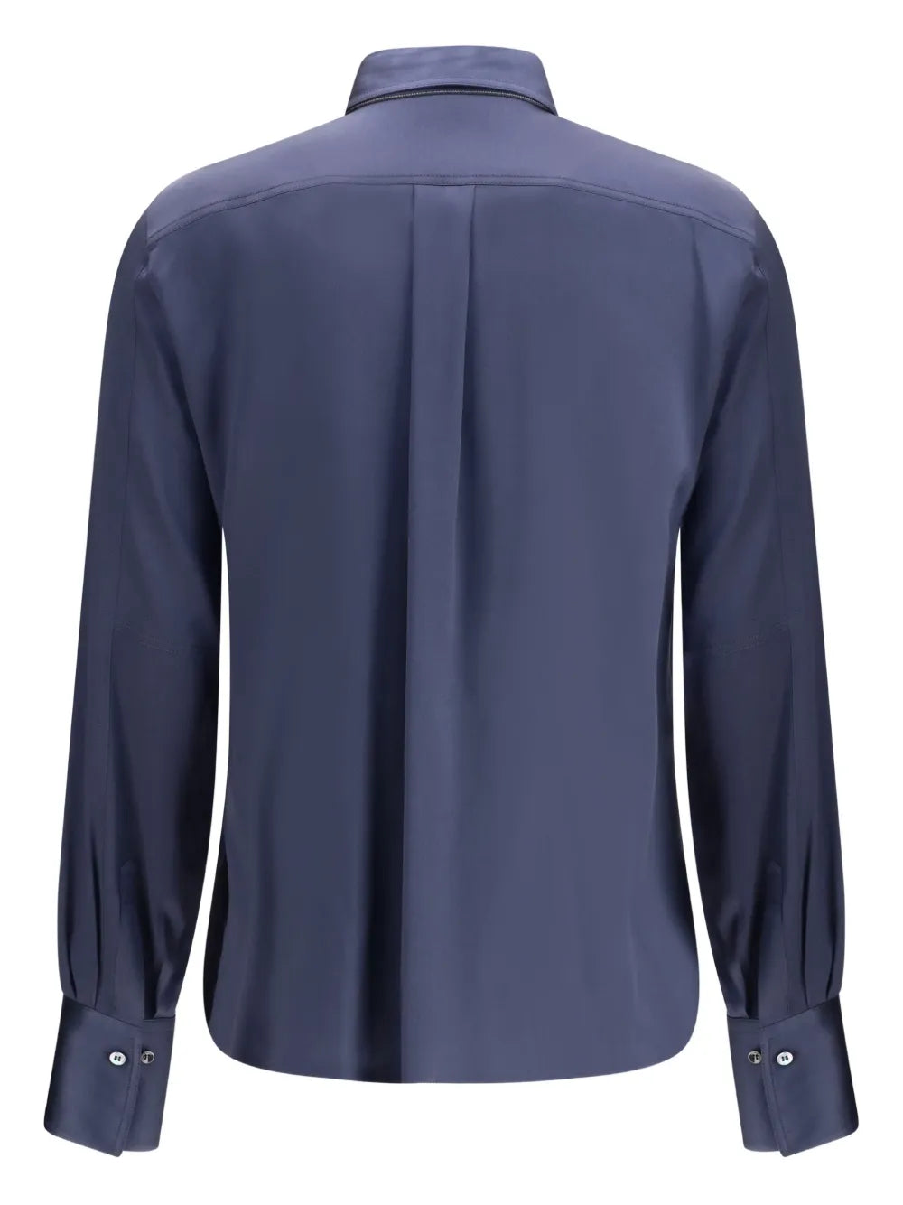Brunello Cucinelli  long-sleeve silk shirt