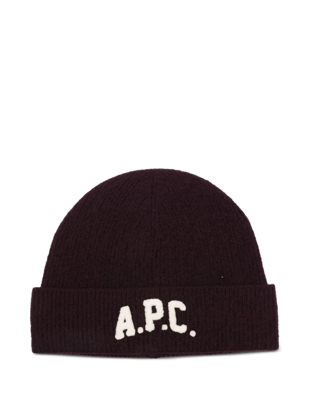 A.P.C.  logo-embroidered beanie