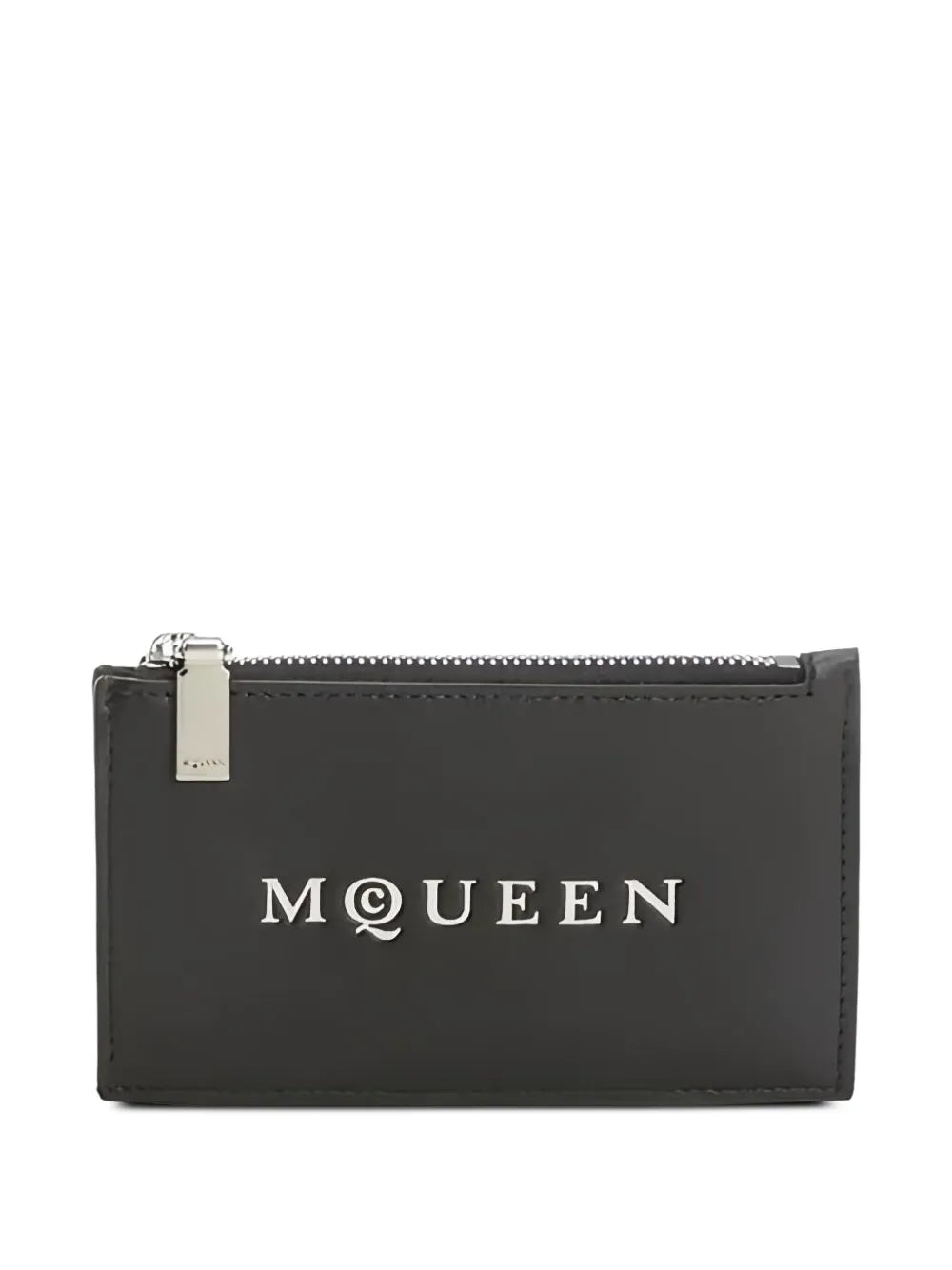 Alexander McQueen  debossed-logo zipped cardholder