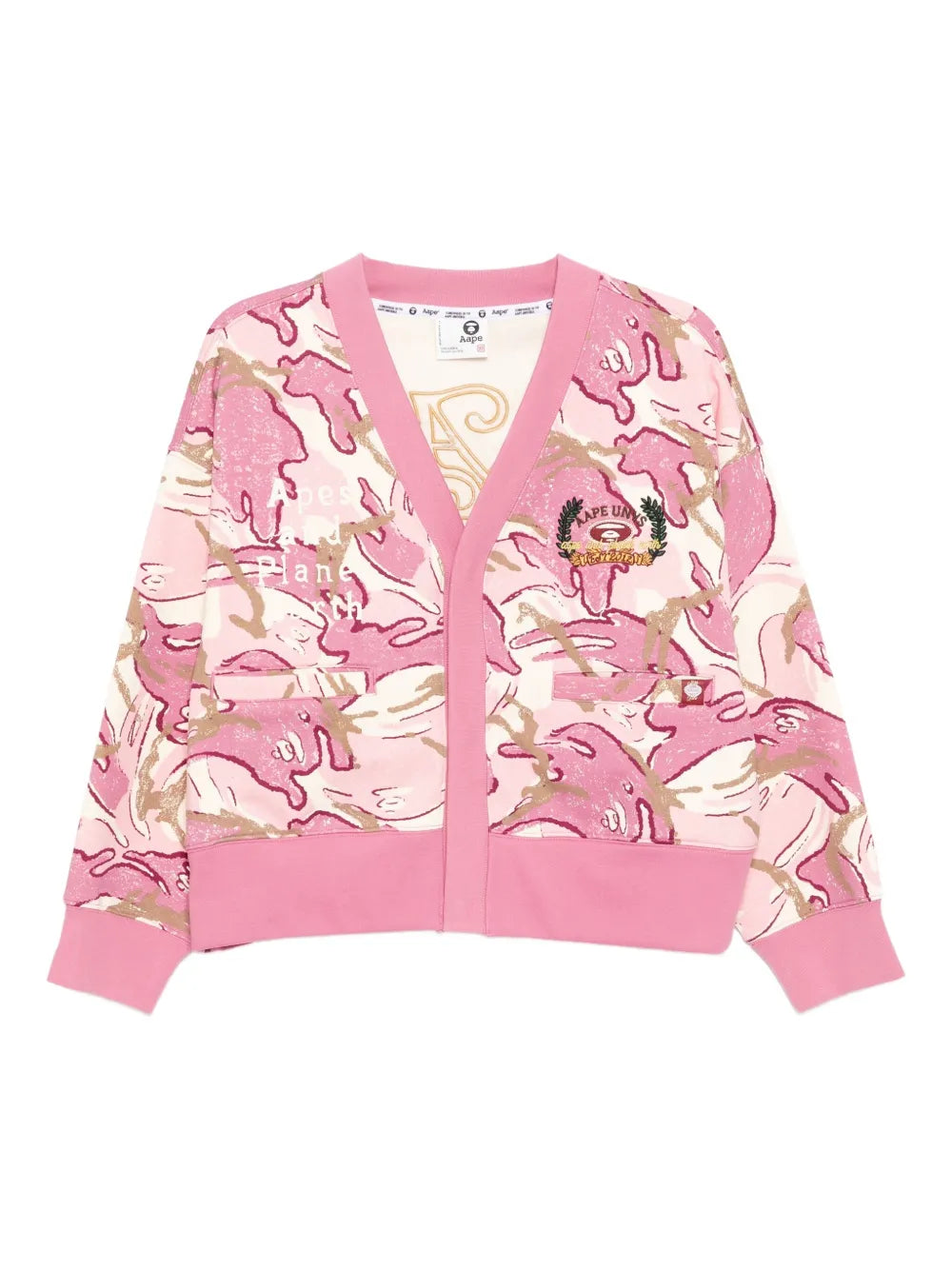 AAPE BY *A BATHING APE®  all-over graphic print jacket