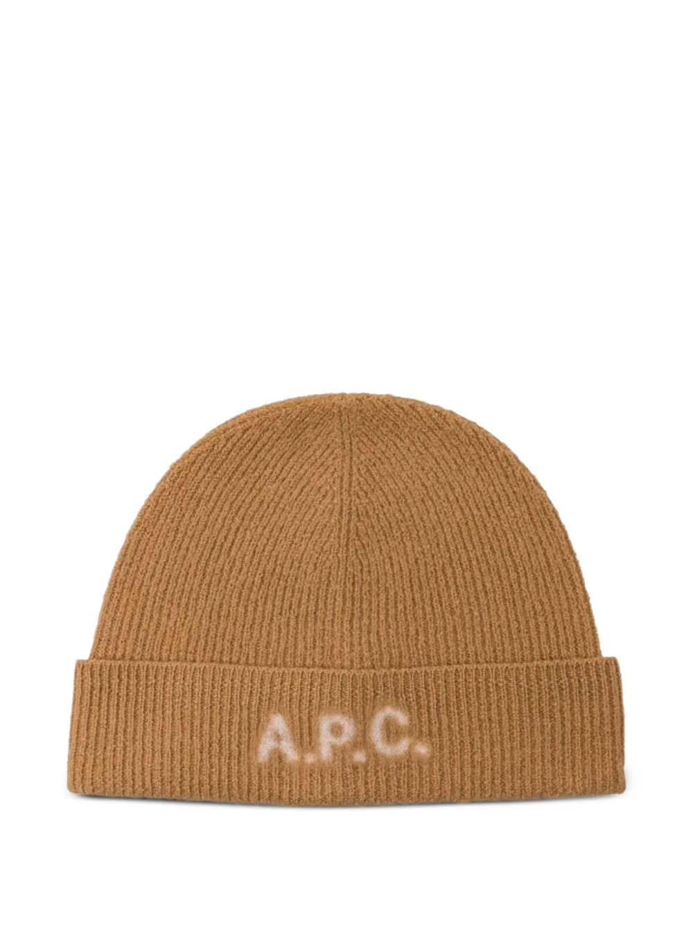 A.P.C.  logo-embroidered wool beanie