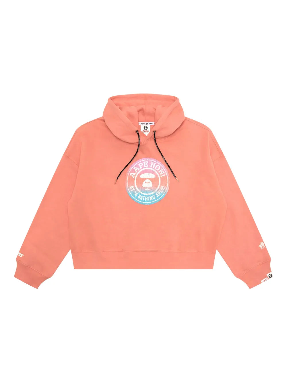 AAPE BY *A BATHING APE®  logo-print hoodie