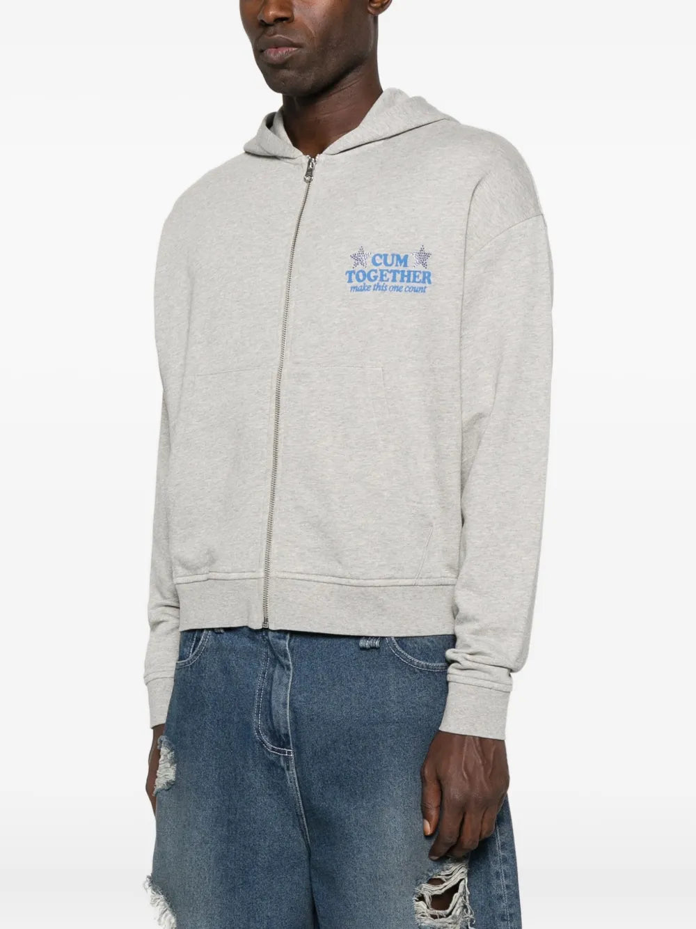 CARNE BOLLENTE  zip-up hoodie