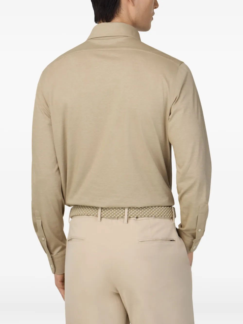 Boggi Milano long-sleeve polo shirt