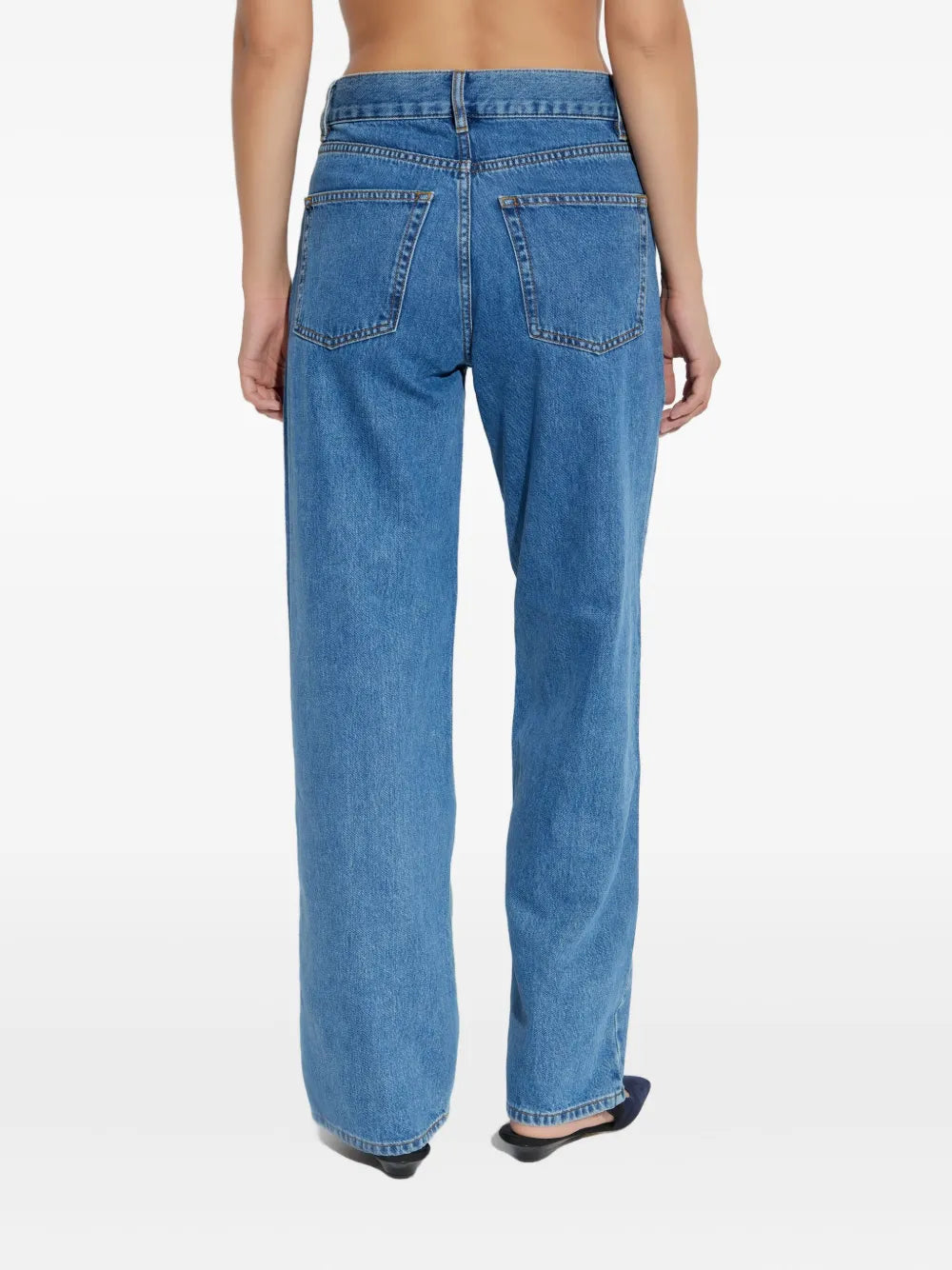 By Malene Birger  five-pocket cotton jeans
