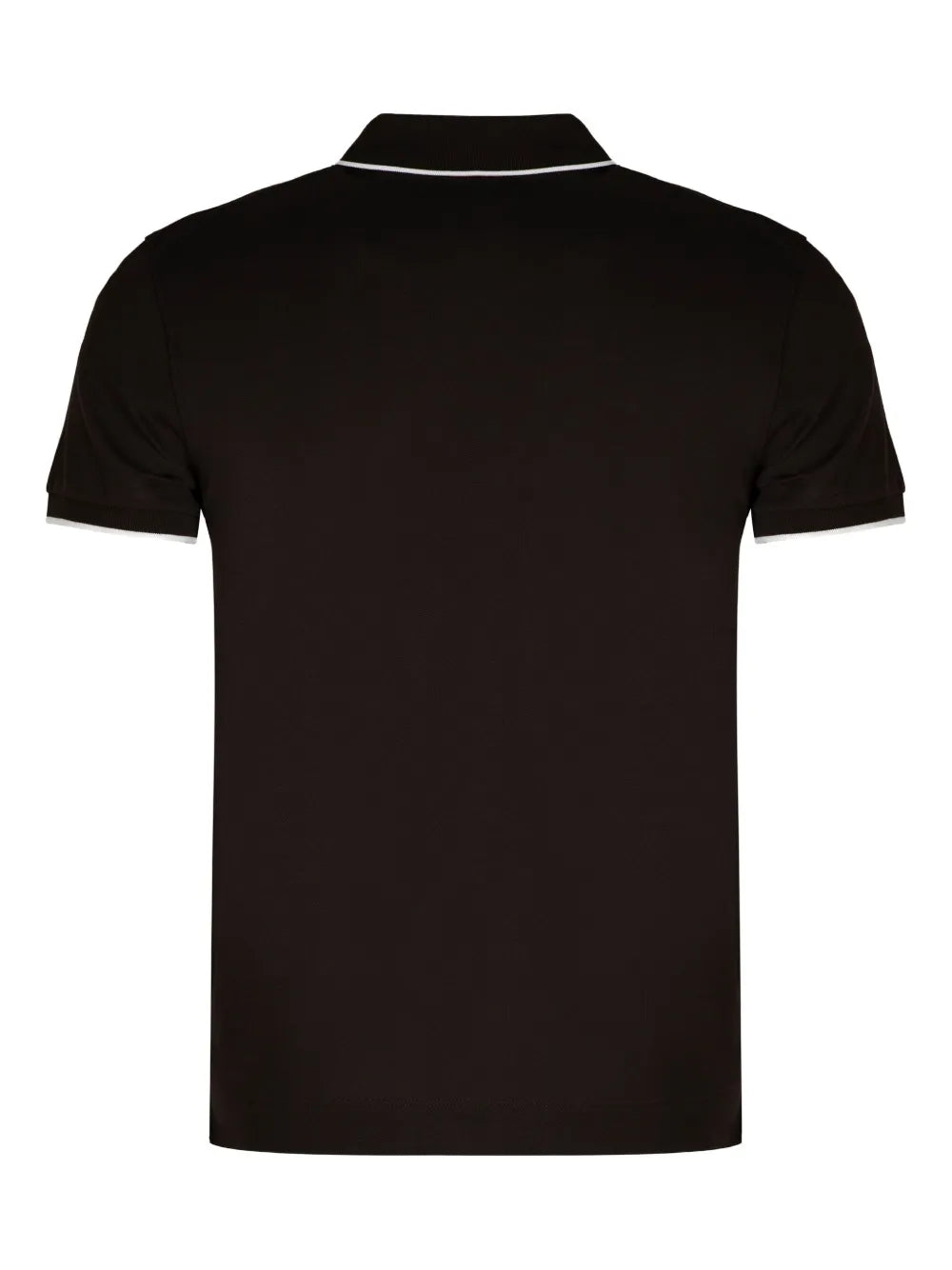 Zegna  ribbed-collar polo shirt