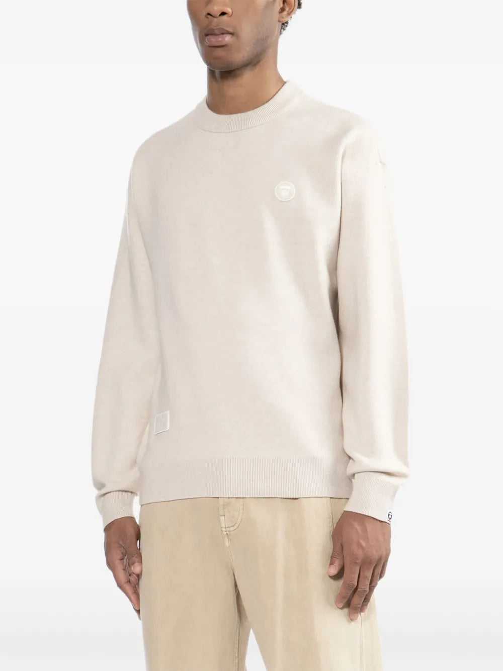 AAPE BY *A BATHING APE®  logo-patched sweatshirt
