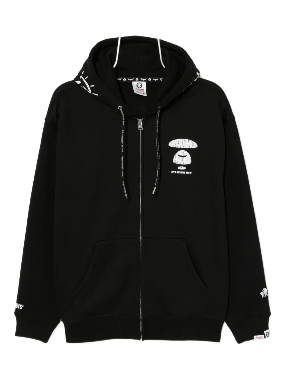 AAPE BY *A BATHING APE®  logo-printed hoodie