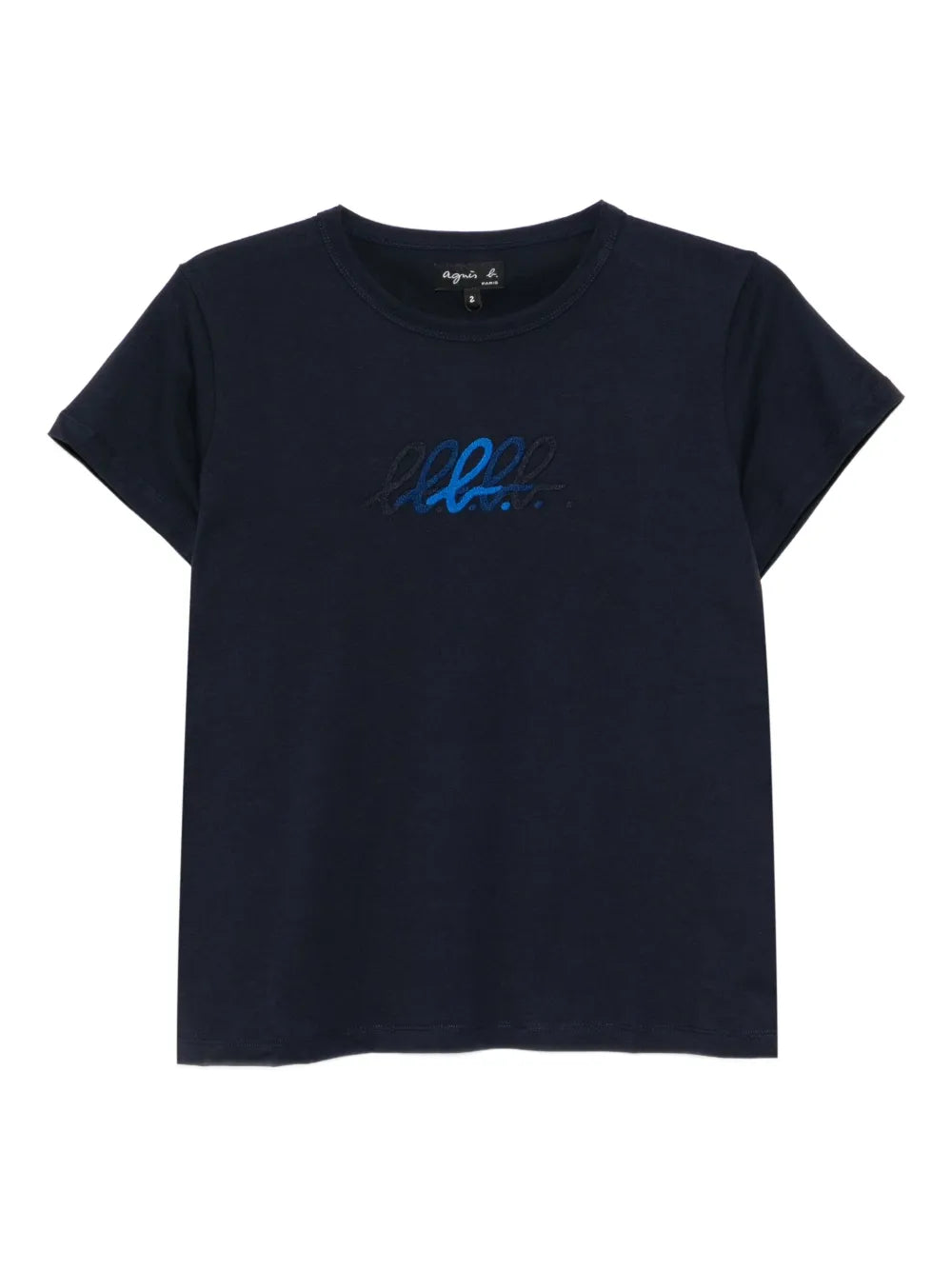 agnès b.  logo cotton t-shirt