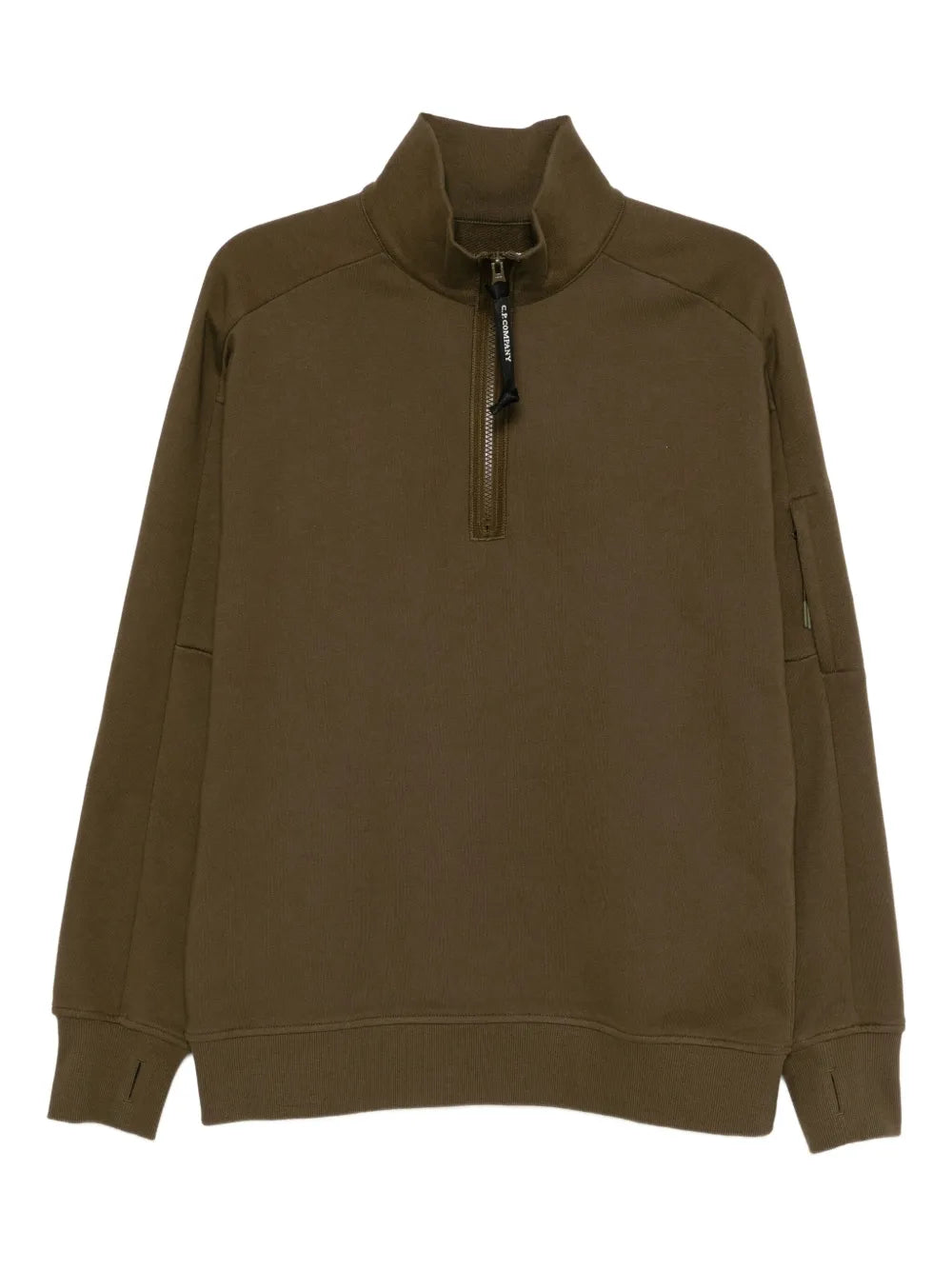 C.P. Company  logo-plaque cotton sweatshirt