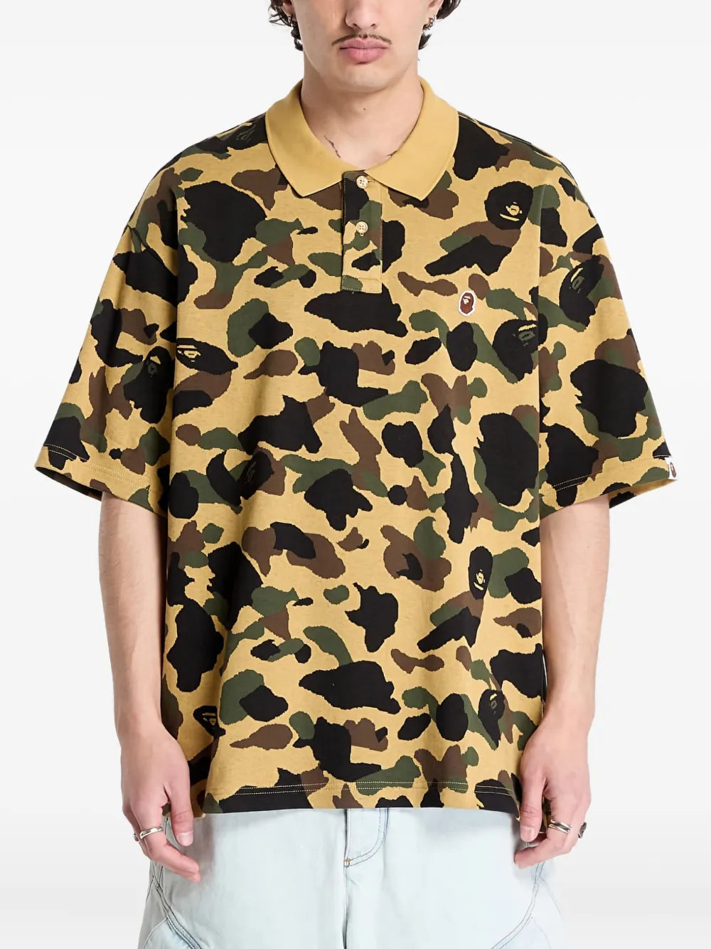 A BATHING APE®  short-sleeves polo shirt