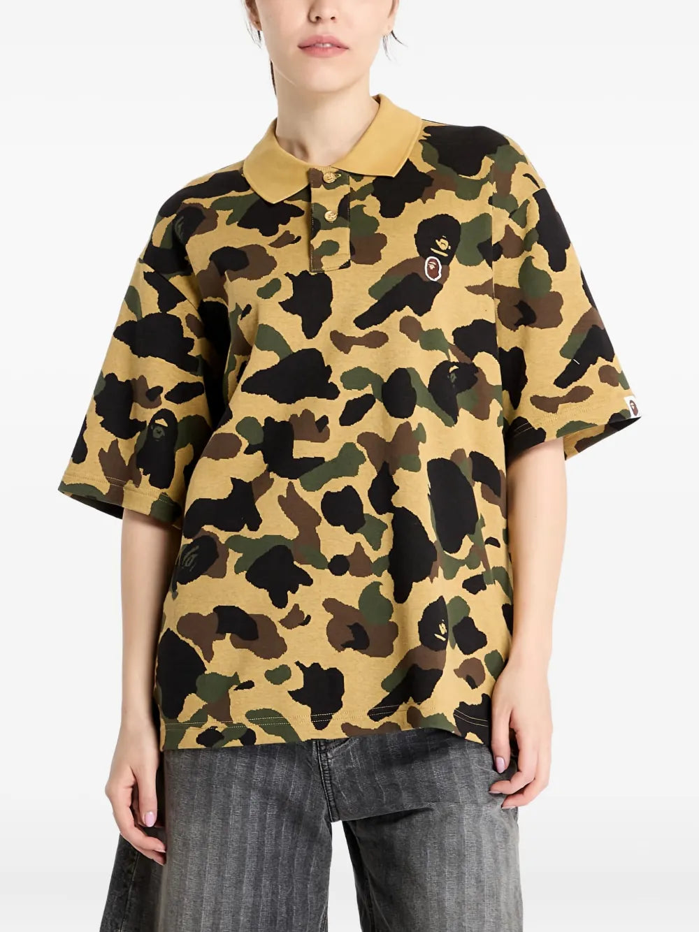 A BATHING APE®  short-sleeves polo shirt