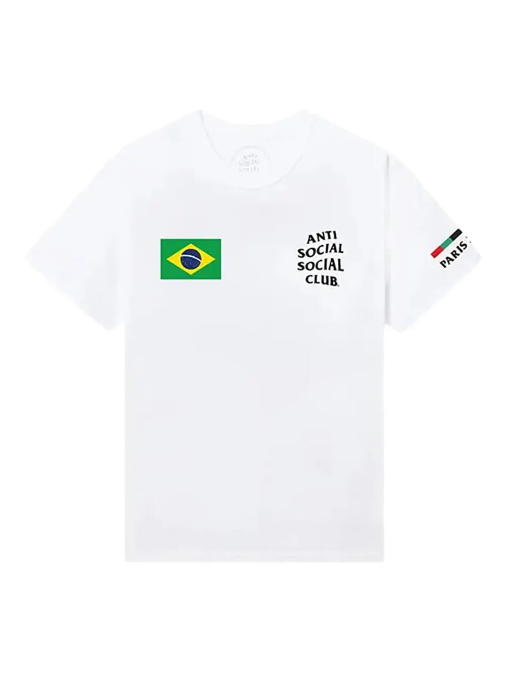 Anti Social Social Club  Brazil-flag graphic-print T-shirt