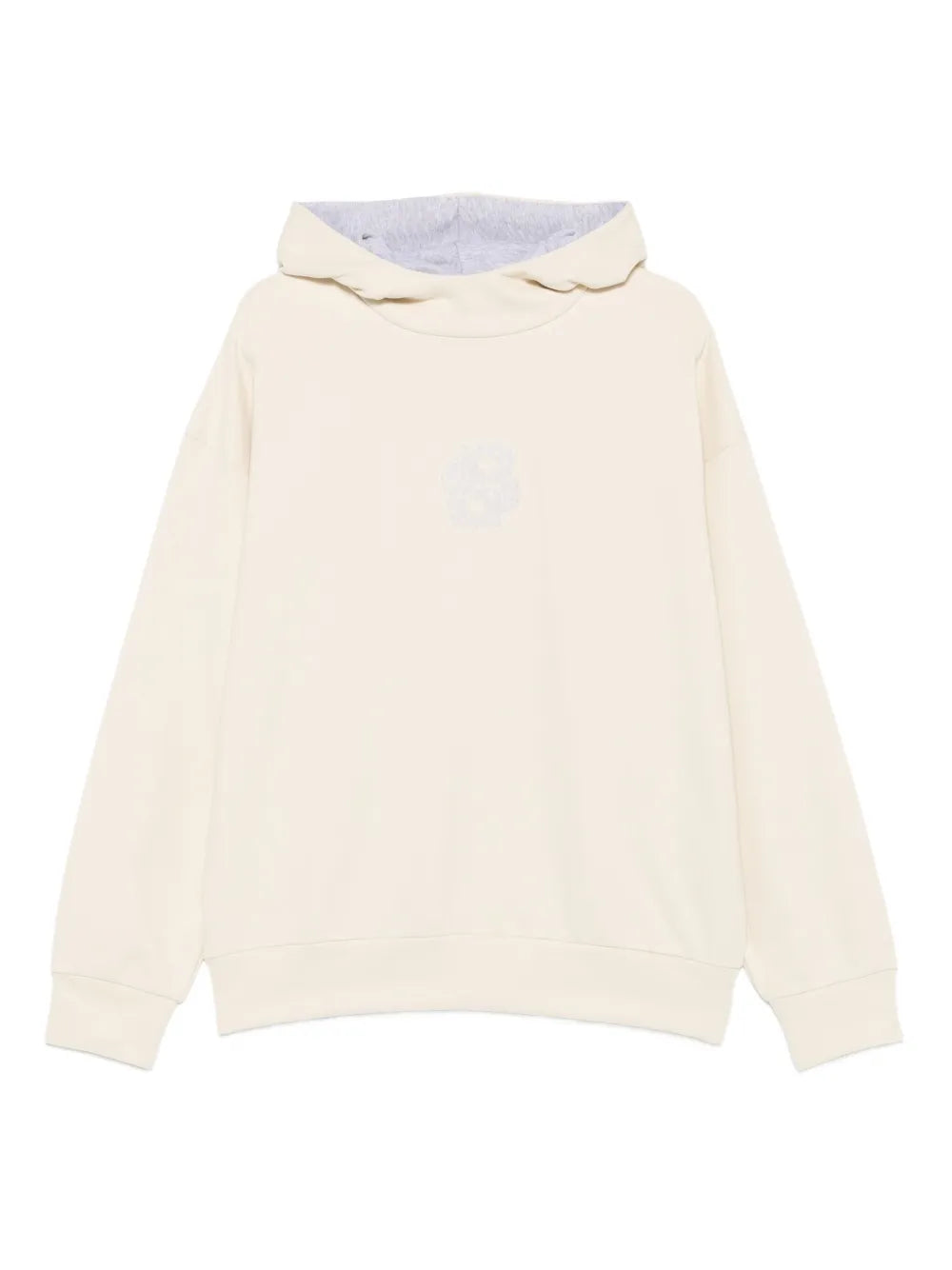 BOSS  floral-embroidered hoodie