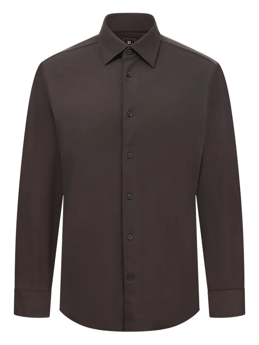 Boggi Milano  Regular Fit Cotton and Silk Polo Shirt