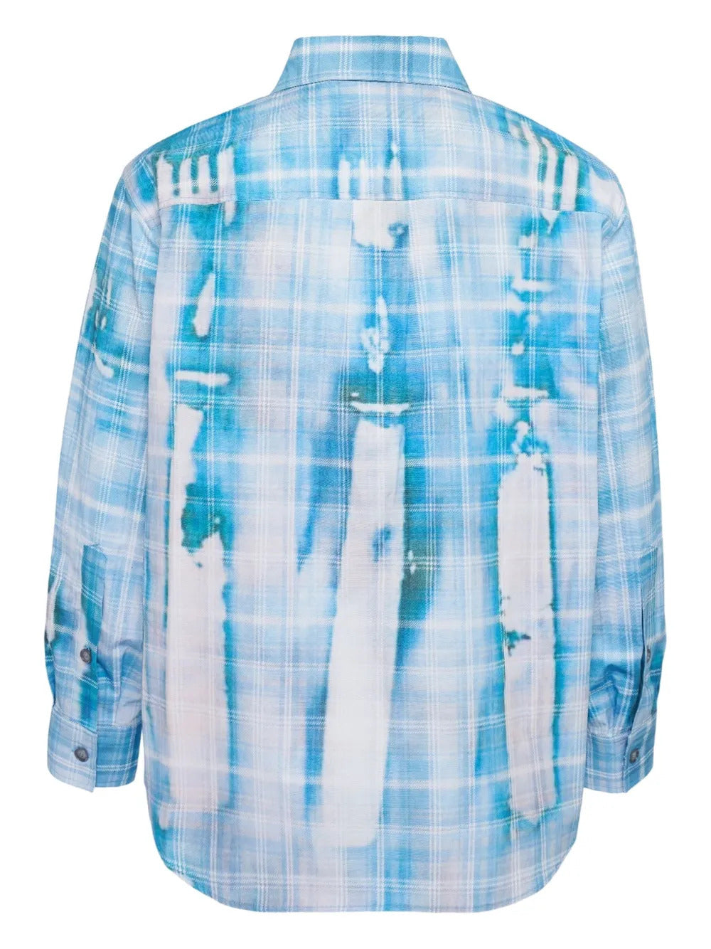 Andersson Bell  trompe-l'oeil check shirt