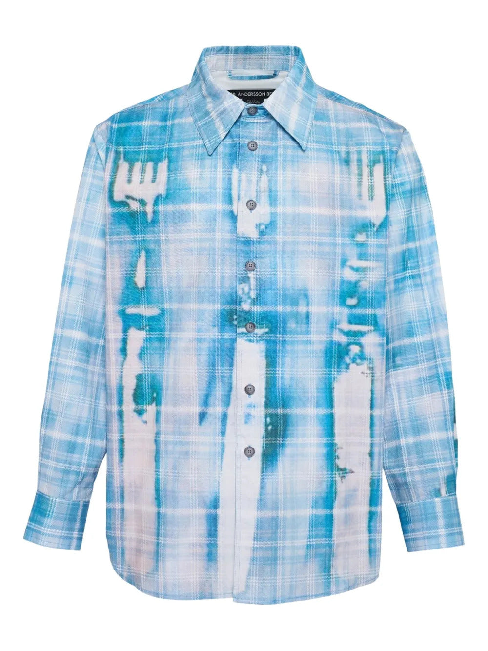 Andersson Bell  trompe-l'oeil check shirt