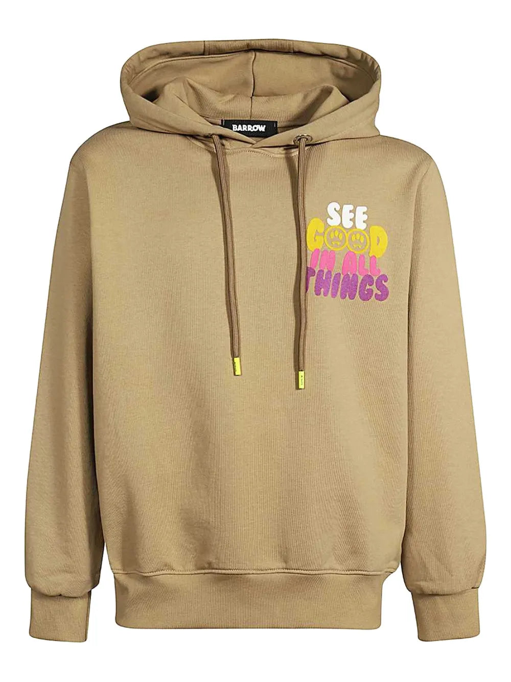 BARROW  moon-print hooded sweatshirt