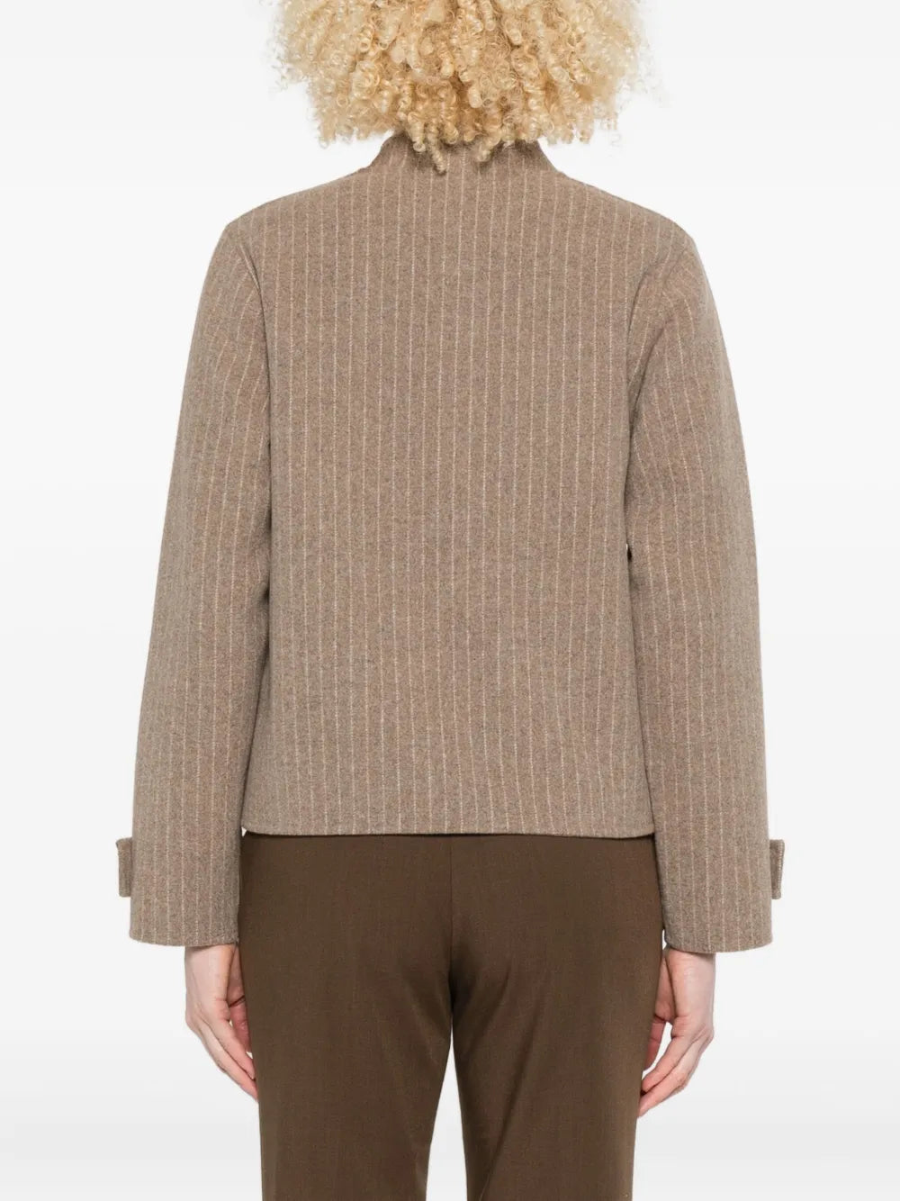 YERSE  pinstripe-pattern jacket