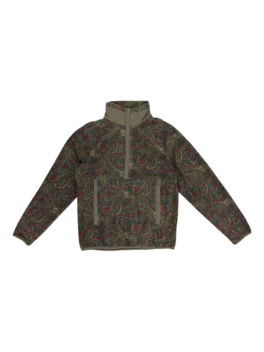 Aimé Leon Dore  paisley-motif half-zip sweatshirt