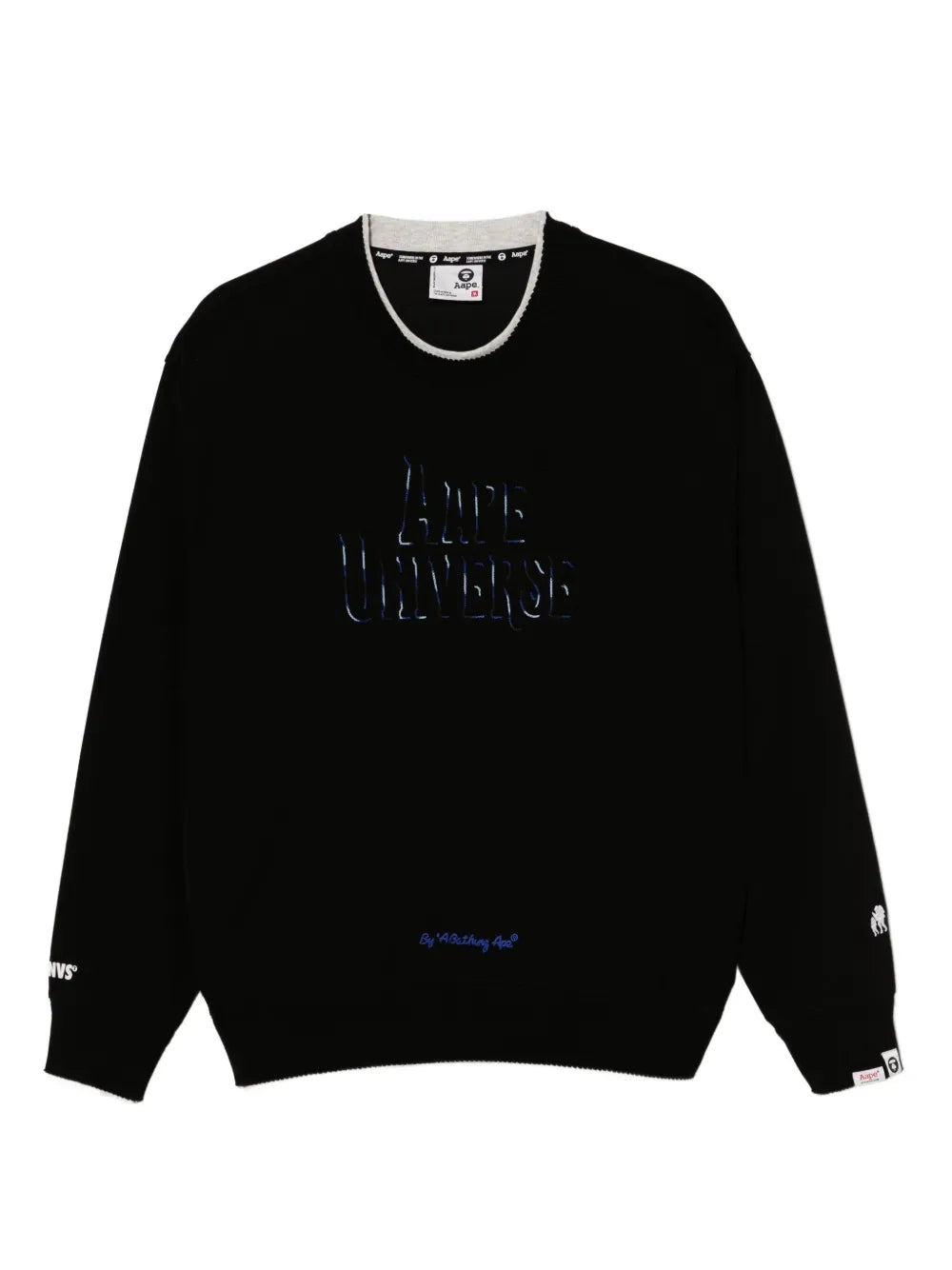 AAPE BY *A BATHING APE®  logo-embossed sweatshirt