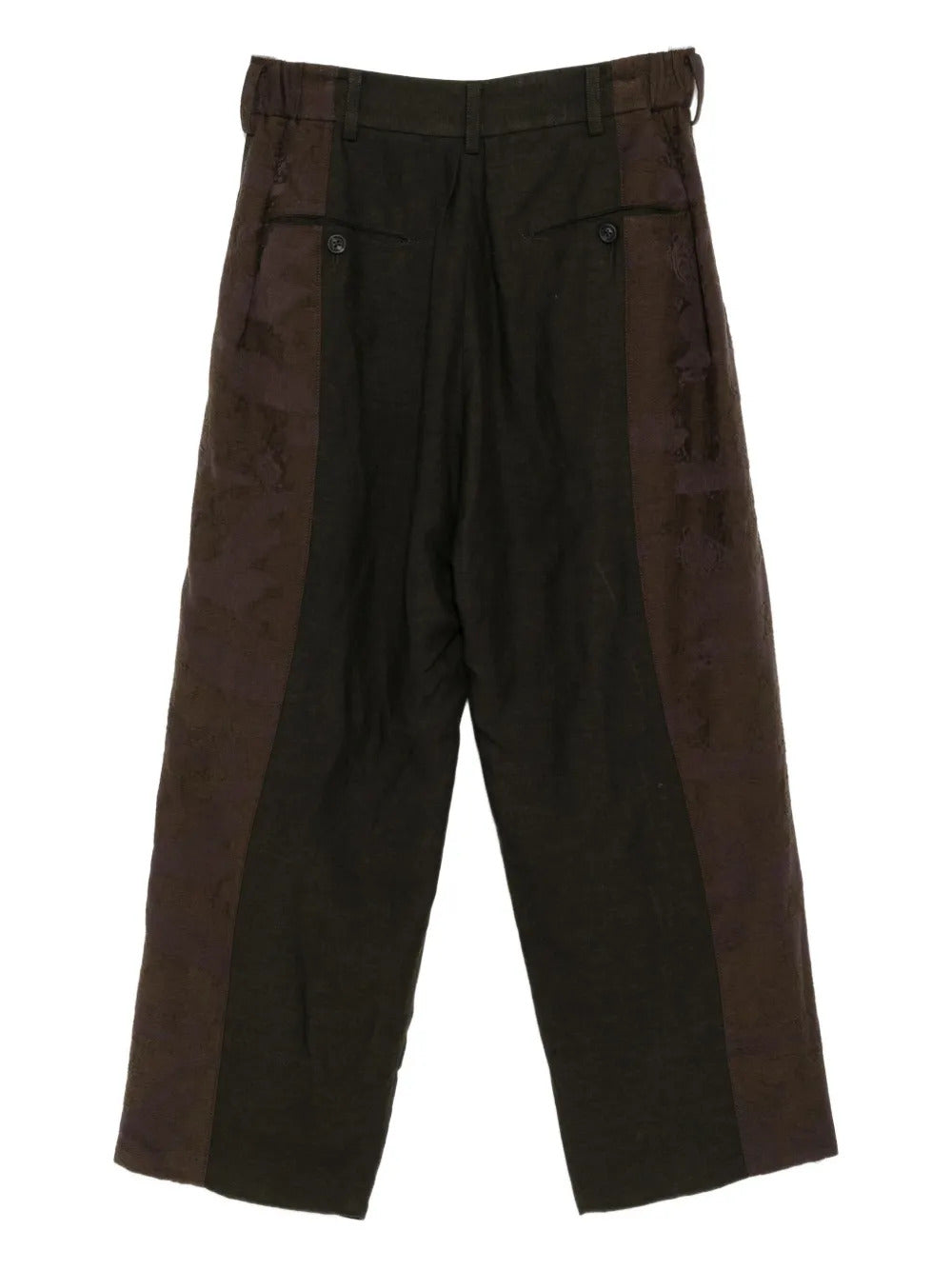 Ziggy Chen floral-embroidered trousers