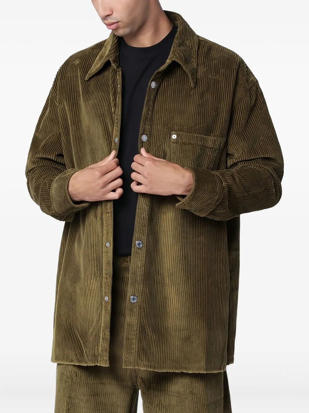 AMI Paris  corduroy shirt