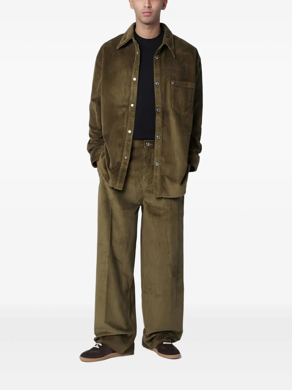 AMI Paris  corduroy shirt