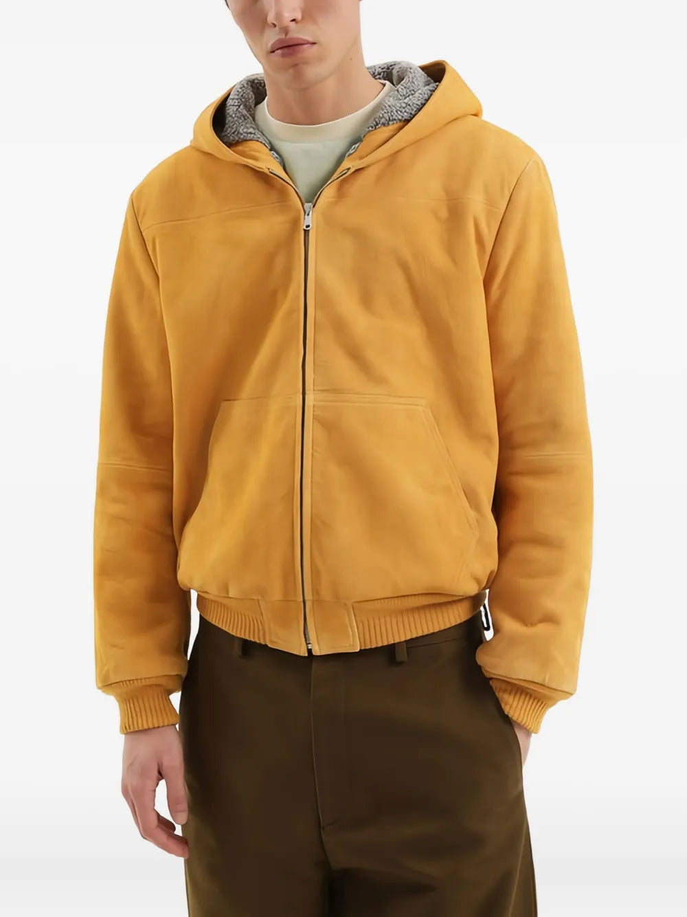1989 STUDIO  hooded zip-up jacket