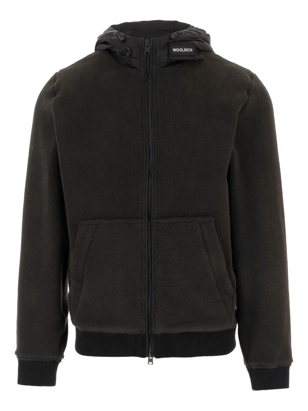 Woolrich  zip-up fleece hoodie