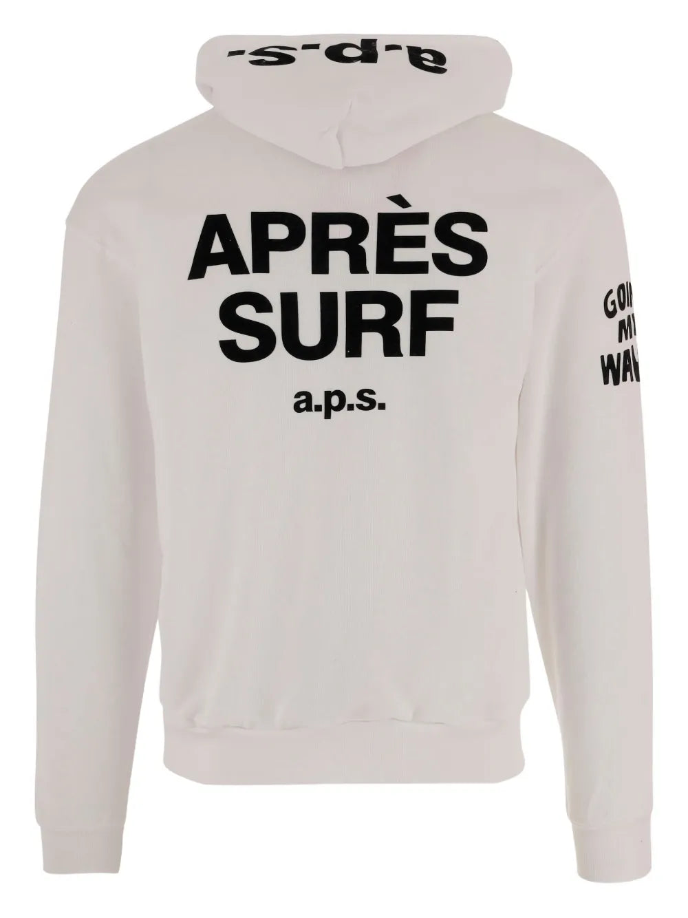 Après Surf  bear-print drawstring hoodie