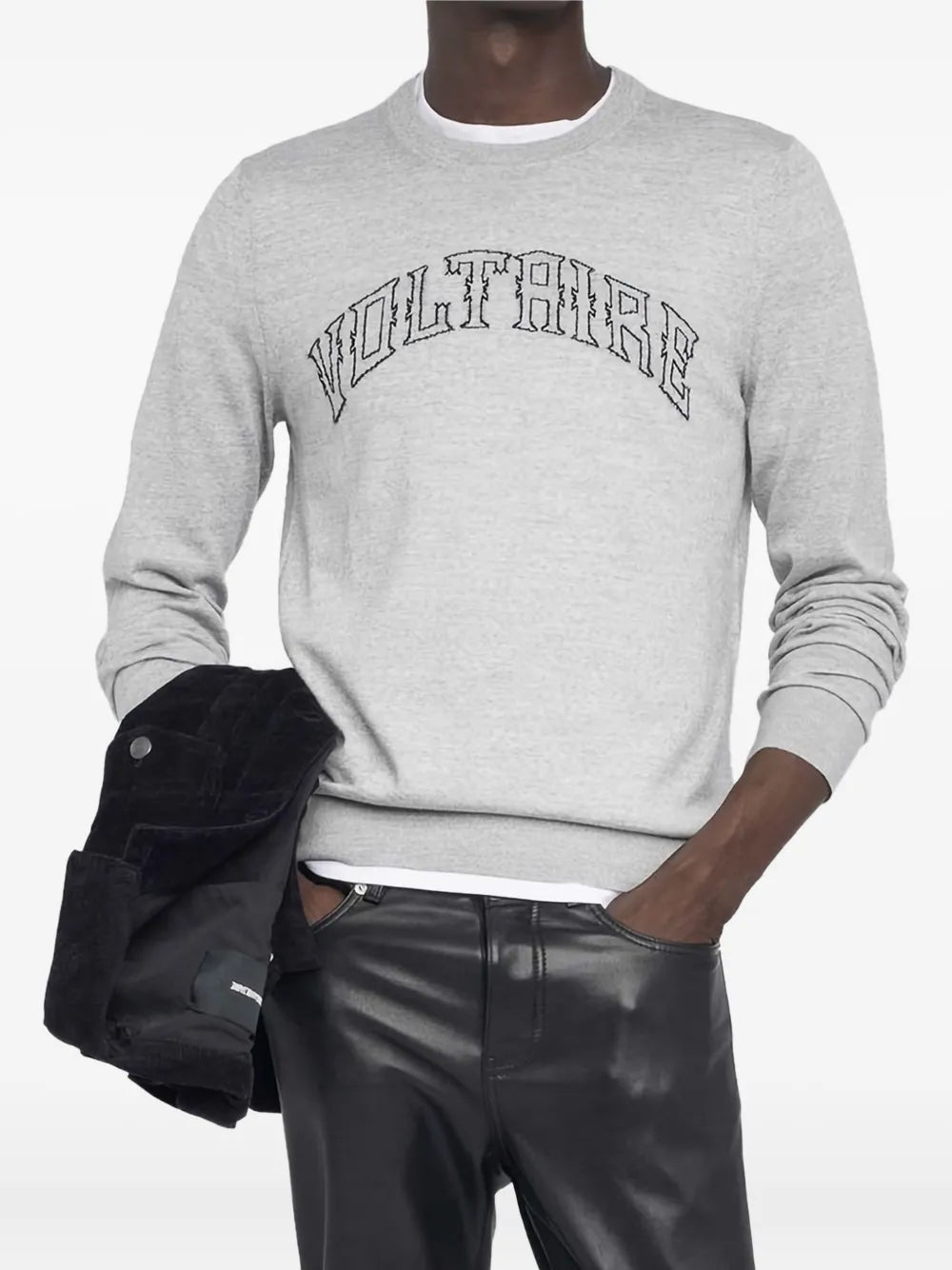 Zadig&Voltaire logo-print sweater