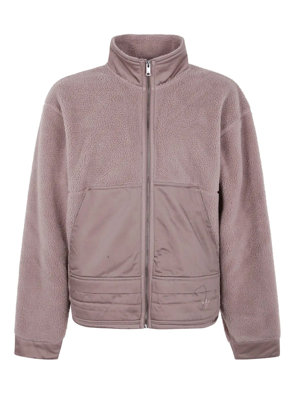 adidas  fleece zip-up sweatshirt