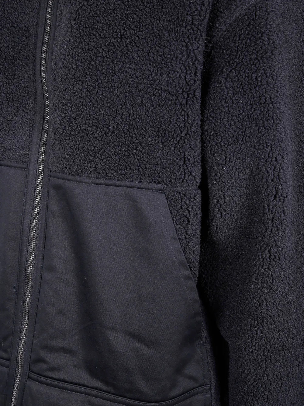 adidas  fleece zip-up sweatshirt