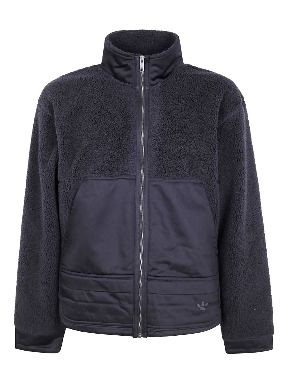 adidas  fleece zip-up sweatshirt