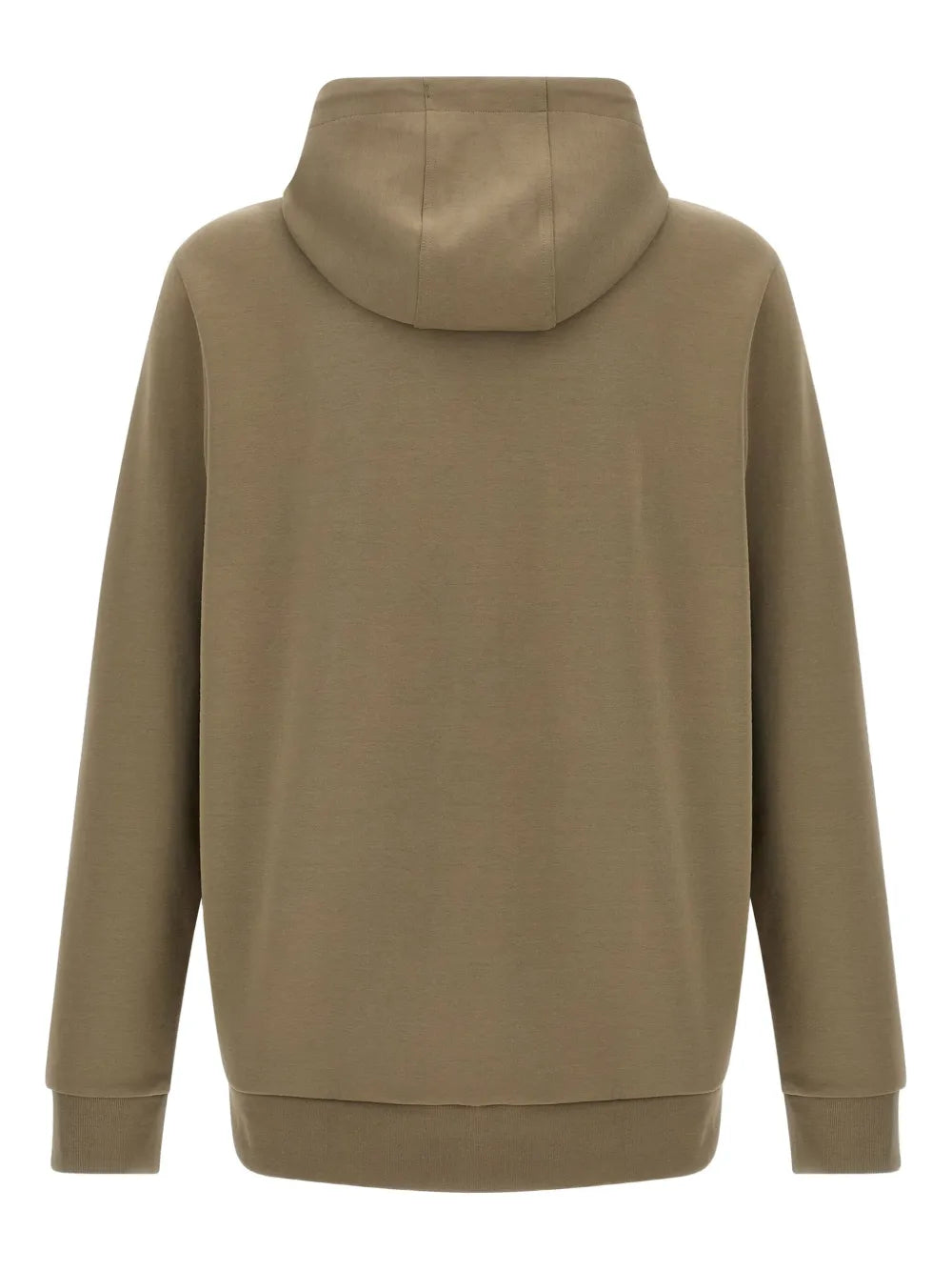 BOSS  C-Spence 01 leather-patch hoodie