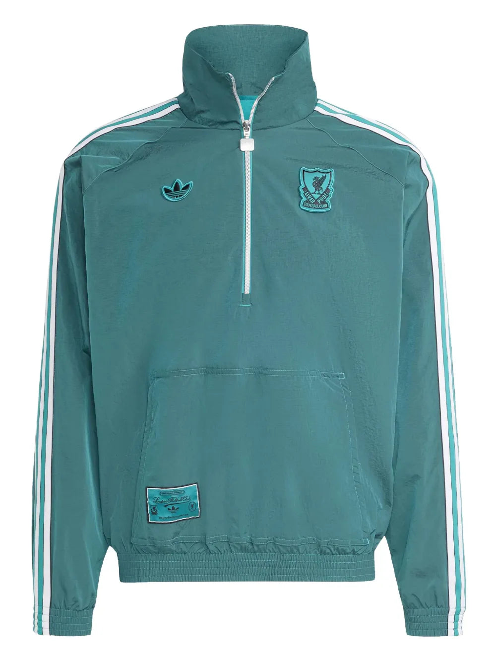 adidas logo-patch jacket